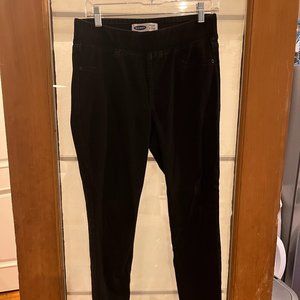*LIKE NEW* Old Navy "Rockstar" Super Skinny Black Jeggings Size 8